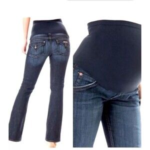 A Pea in the Pod Maternity Jeans ~ Bootcut ~ Flap Back Pocket-Hudson Size 30